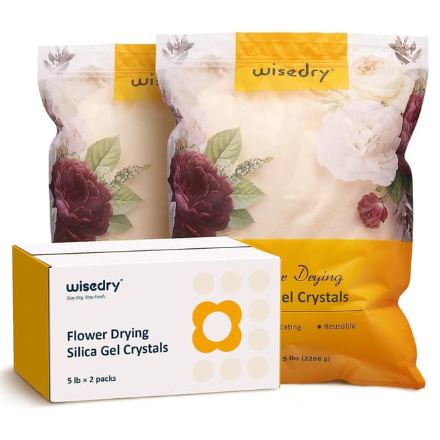 Wisedry Silica Gel Blumen Trocknen 10 LBS (4,5 kg) - Vorteilspackung