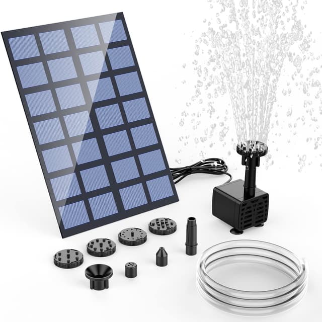 AISITIN Solar Springbrunnen für Außen 2,5W 🌞🌿