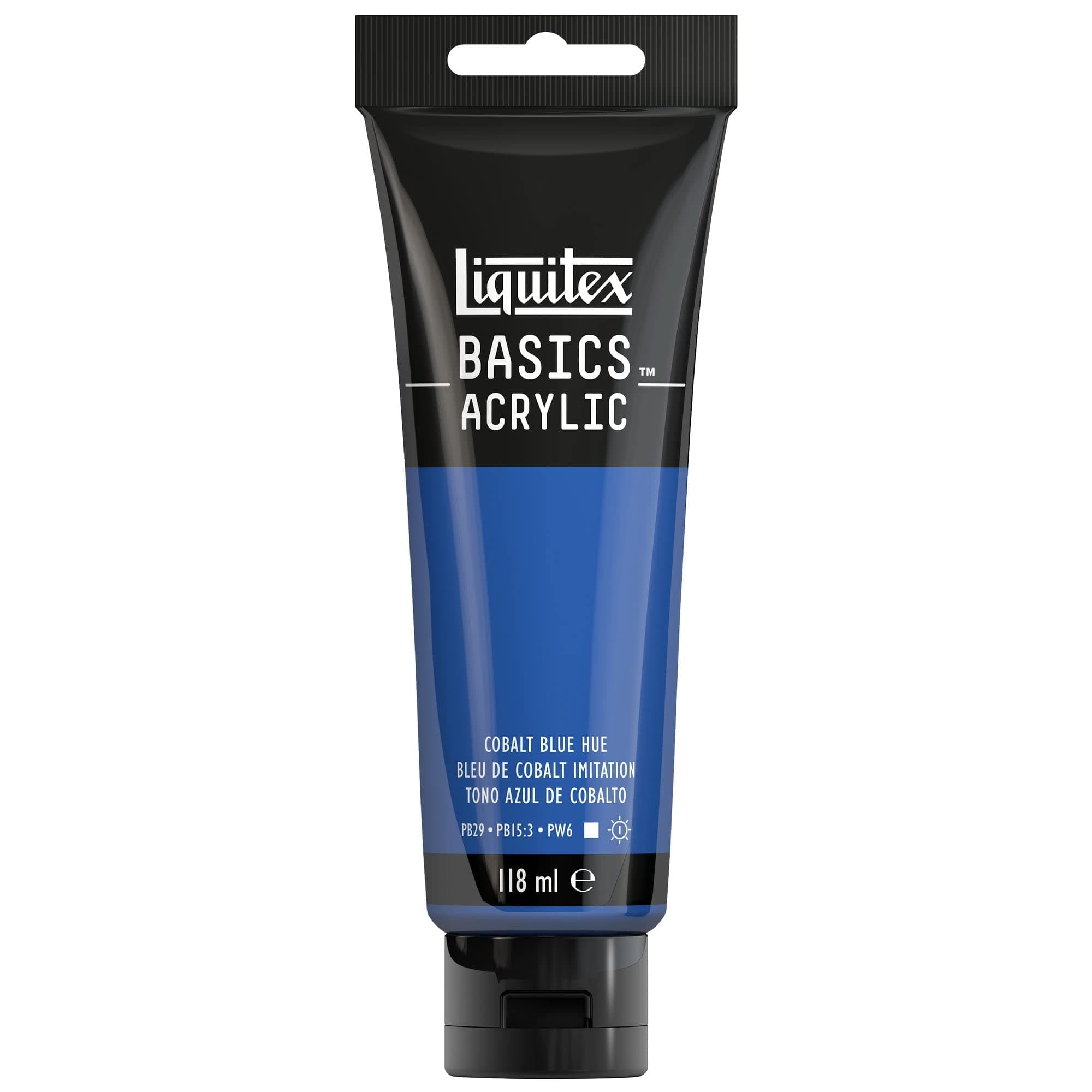 Liquitex 8870018 Basics - Acrylfarbe, monopigmentierte Künstlerpigmente, lichtecht 🎨