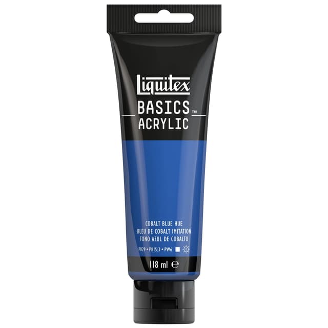Liquitex 8870018 Basics - Acrylfarbe, monopigmentierte Künstlerpigmente, lichtecht 🎨