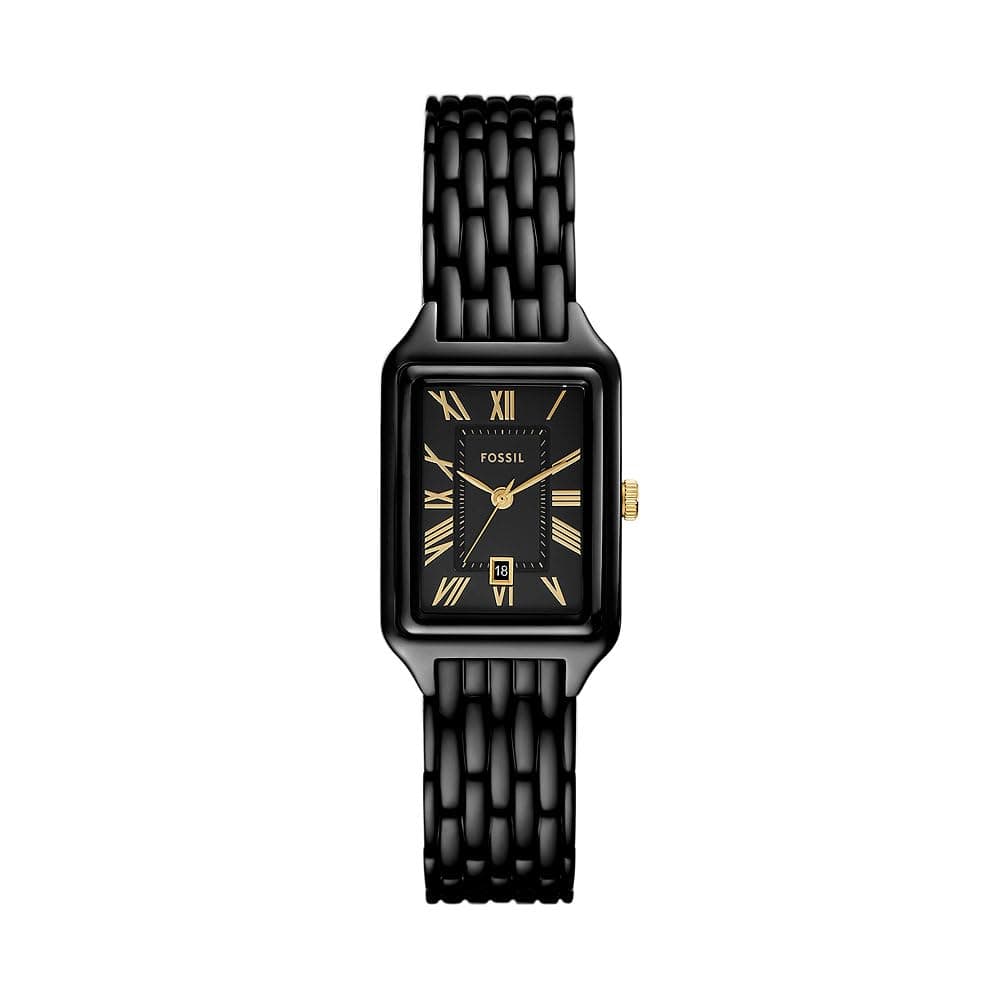 🌟 DEAL: FOSSIL Raquel Damenuhr 23 mm Rauchschwarz 🌟
