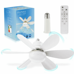 OKYUK Ventilator Deckenleuchte mit zeitlicher Koordinierung 🌀🌟