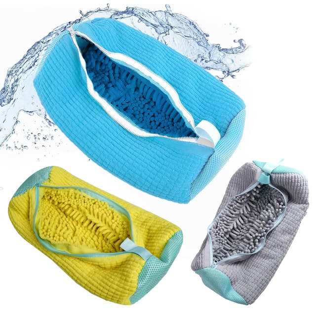 3er Pack für Schuhwaschbeutel 🛡️🧼