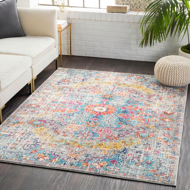 Livabliss Asmara Vintage Teppich groß - Teppich Wohnzimmer 120x170 cm 🌟