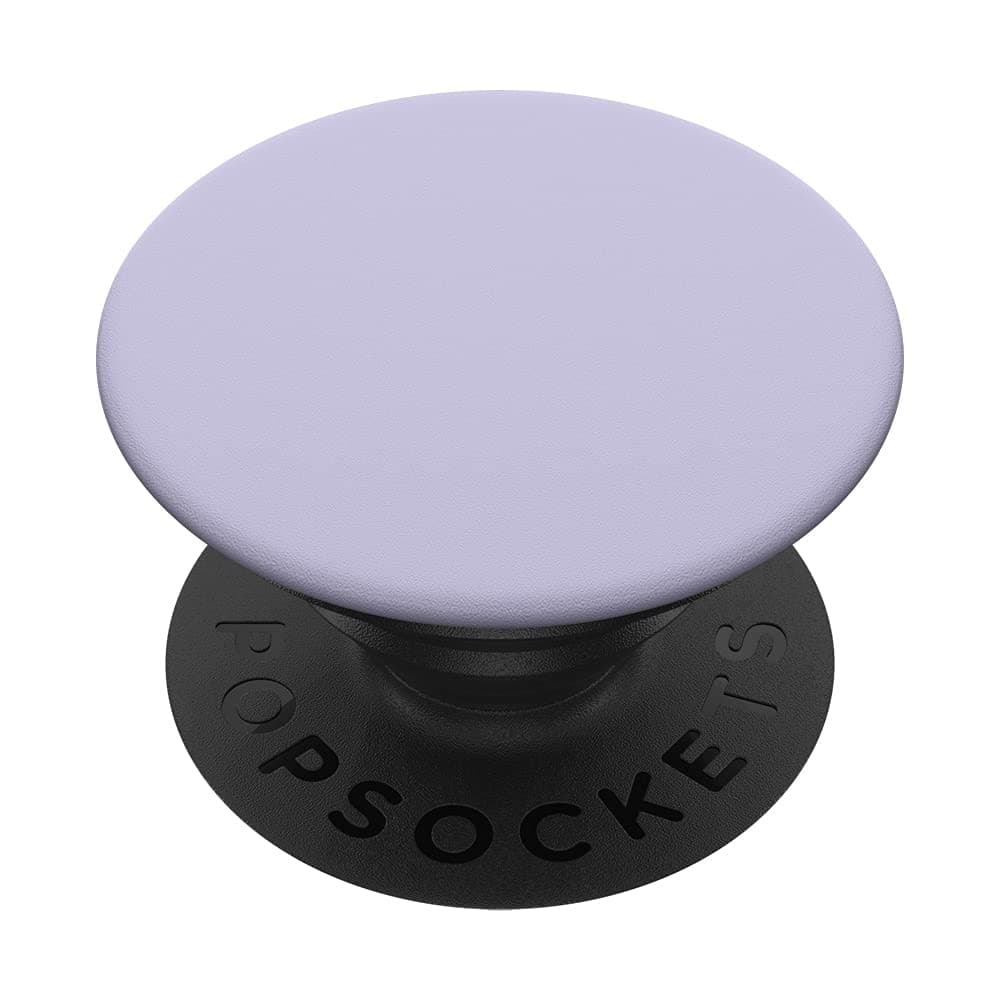 Pastell-Lila – Hell-Pastell-Lila, Grau, Violett. PopSockets mit austauschbarem PopGrip Standard 🌟