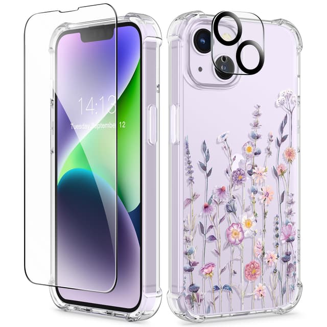 GVIEWIN Kompatibel mit iPhone 14 Hülle 6,1 Zoll 2022 🌺📱