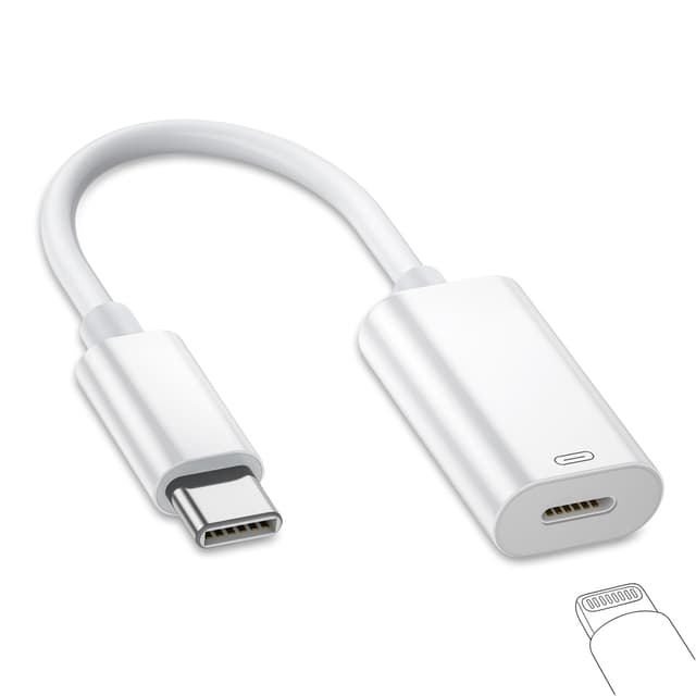 🔌🎧 flintronic Lightning Buchse auf USB-C Stecker Adapter 3-in-1 Deal 🌟