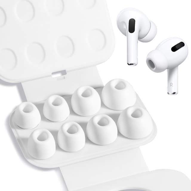 BillyBath 4 Paar Ersatz Ohrstöpsel Silikontips für Airpods Pro/Airpods Pro 2 🎧