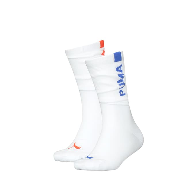 🔥 Reduziert! PUMA Damen Slouch Sock Hosiery 35-38 Weiß / Blau