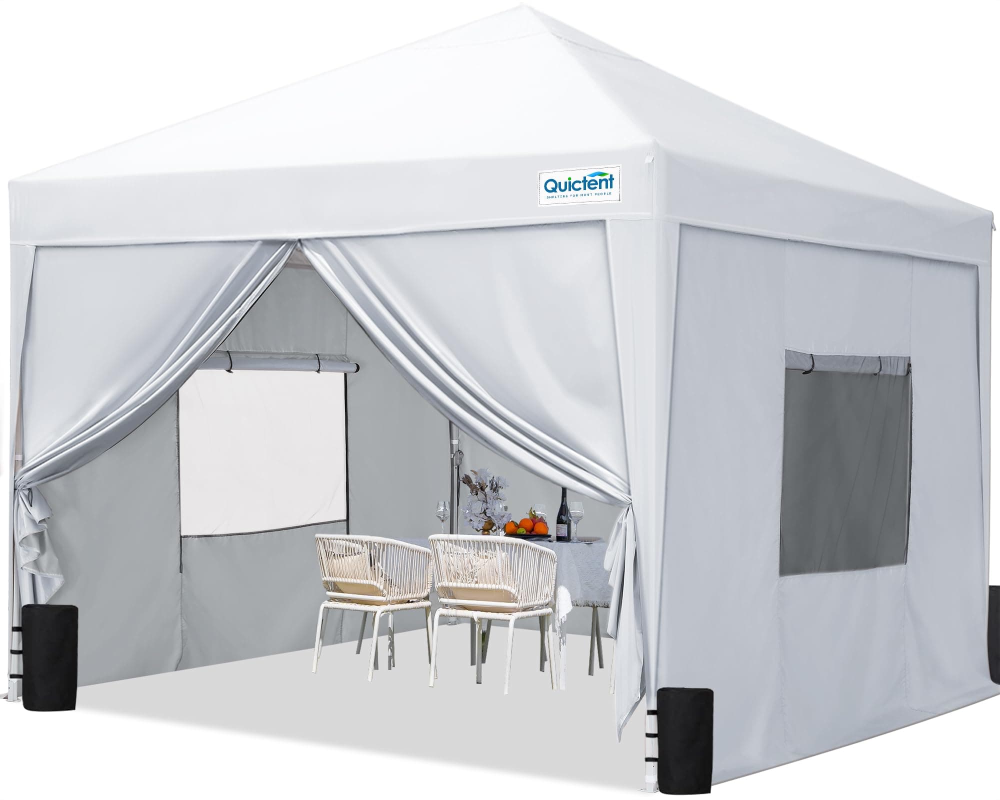 🎪 Deal des Tages: Quictent Pavillon 3x3 mit 4 Seitenteilen 🎉