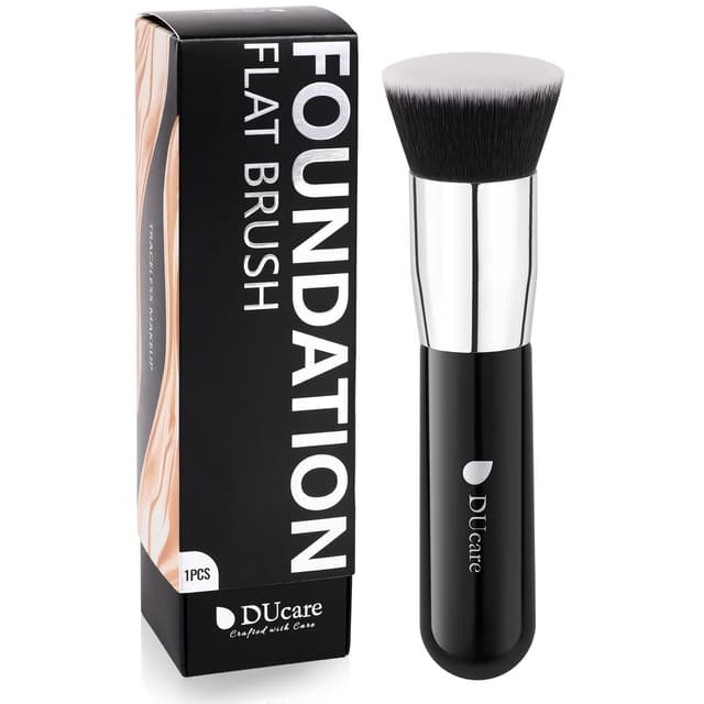 DUcare Foundation Pinsel Kabuki Make Up Pinsel - Ideal für Cremige, Pudrige oder Flüssige Foundation