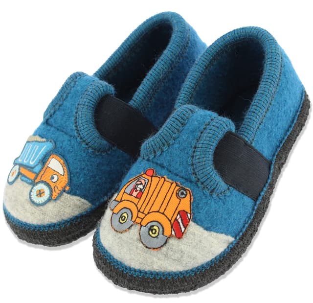 👦🏼 Beck Jungen 0782 LKW Hausschuh 33 EU Blau - 33% Rabatt! 🛍️