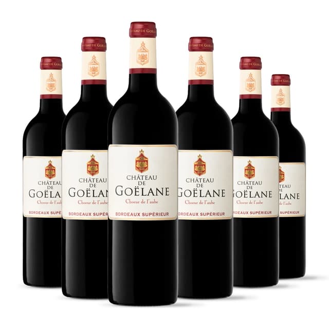 🍷 Château de Goëlane Chœur de l'Aube – Rotwein Trocken – Bordeaux Supérieur AOP – Jahrgang 2016 - Terra Vitis (6 x 0,75 l) Angebot!