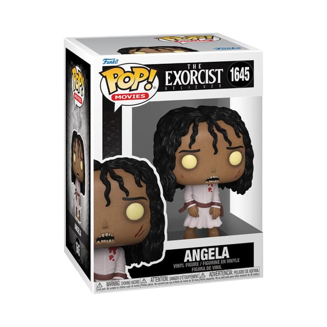 👻 Funko Pop! Movies: The Exorcist - Angela - (Possessed) - The Exorcist Believer - Vinyl-Sammelfigur 👻