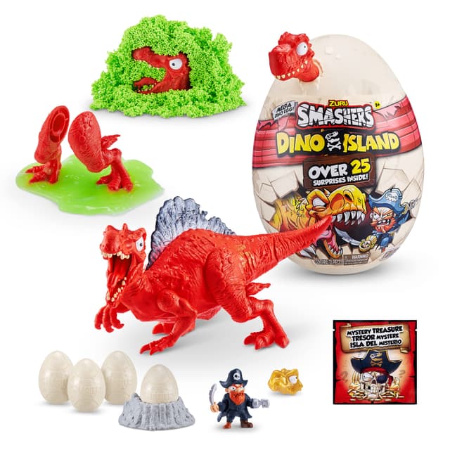 🦕 Smashers Dino Island Mega Ei - Über 25 Dino-Überraschungen!