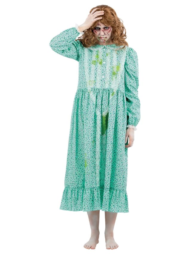 👻👹 Smiffys 81005 Exorzist Regan Kostüm Damen grün L - UK Größe 16-18 | Angebot!