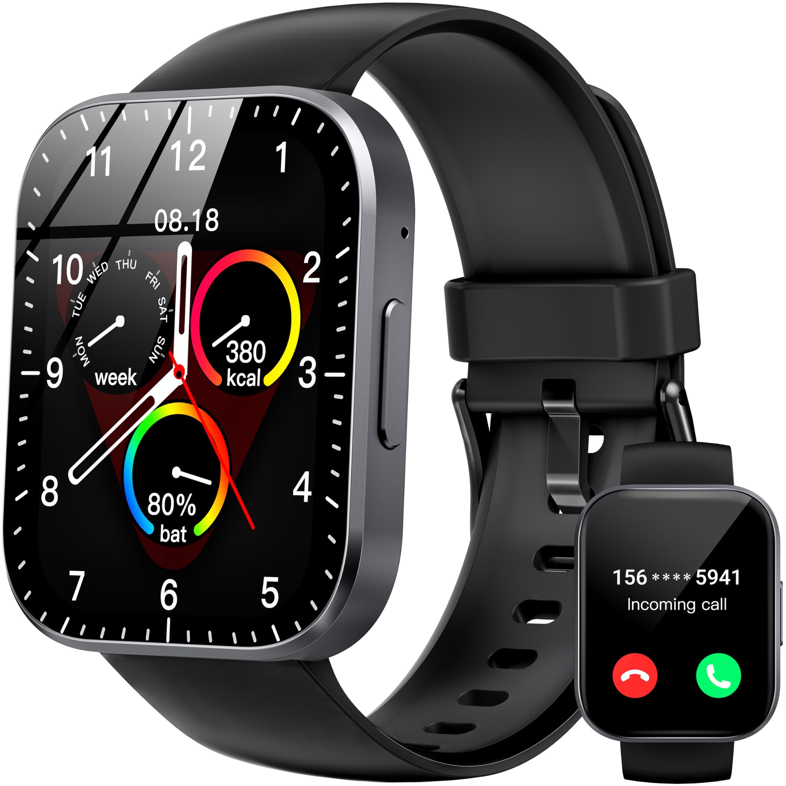🌟 OUKITEL Smartwatch Herren Damen 1,91'' HD Touchscreen Smart Watch 🌟