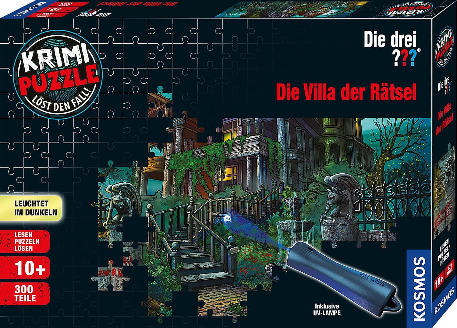 Die drei ??? - Krimi Puzzle - Die Villa der Rätsel von KOSMOS 697976