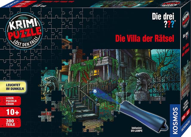 Die drei ??? - Krimi Puzzle - Die Villa der Rätsel von KOSMOS 697976