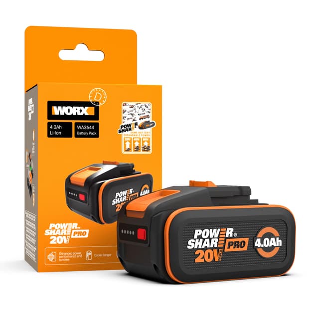 Original WORX WA3644 PowerShare Pro Akku 20V - 4,0 Ah Li-Ion 🔋🔧