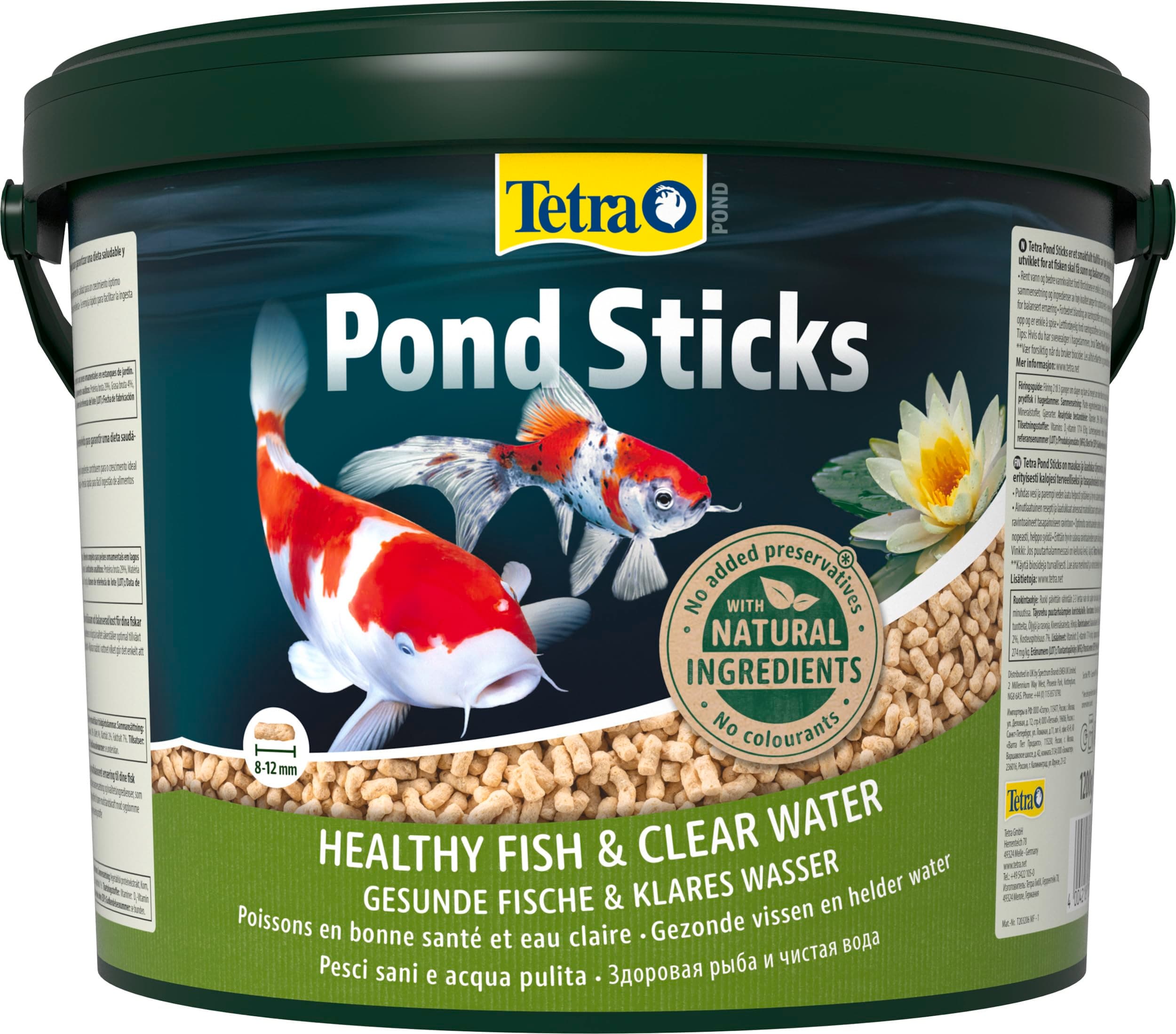 🐟🌿🌊 Tetra Pond Sticks - Fischfutter für gesunde Teichfische! 🌊🌿🐟