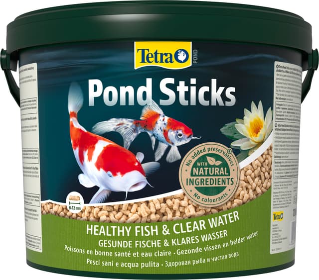 🐟🌿🌊 Tetra Pond Sticks - Fischfutter für gesunde Teichfische! 🌊🌿🐟