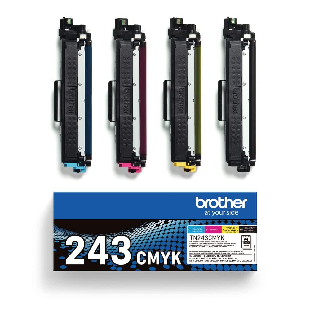 🌟 Brother TN-243CMYK Original Tonerkartusche 🖨️