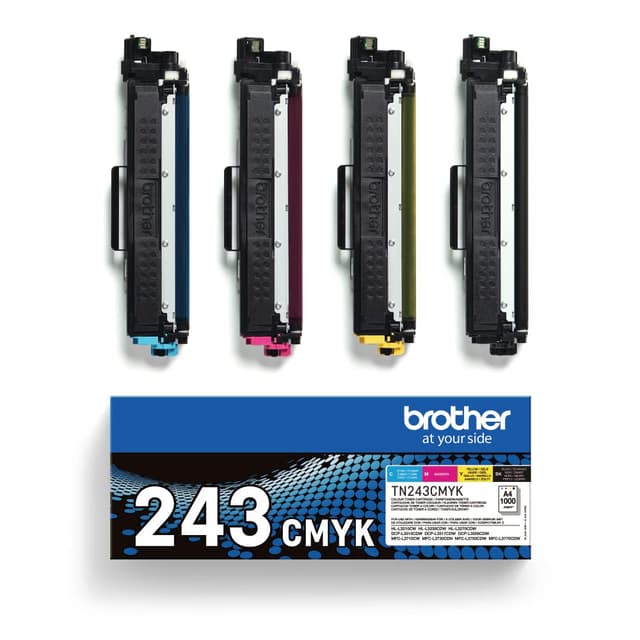 🌟 Brother TN-243CMYK Original Tonerkartusche 🖨️