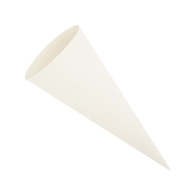 🎨📚 Bastelschultüte 70cm rund Schultütenrohling (Weiß ohne Verschluss) Angebot! 🎉