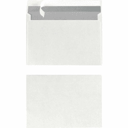 💌 Herlitz Briefumschlag C6, weiß, haftklebend ohne Fenster, 100 Stück Angebot bei HelloDeals