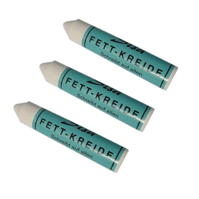🔥 Super Deal: Sisa-Fettkreide weiß Reifenstift Reifenkreide 🚗