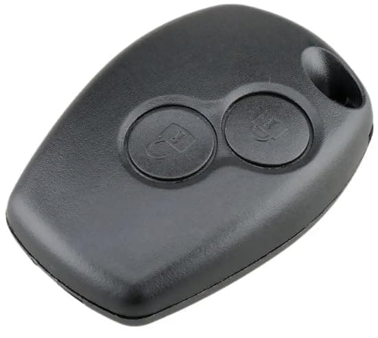 🔑 OGGIPRO Schlüsselgehäuse mit 2 Tasten für Renault Clio 3, Twingo 2, Master 3, Kangoo 2, Trafic und Modus