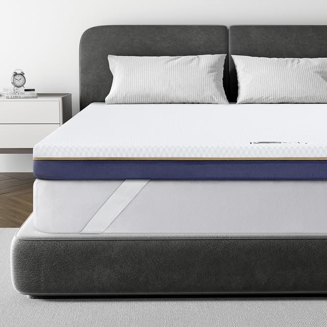 Angebot: BedStory Topper 120x200, 7,5cm Höhe H3&H2 Gel Memory Foam Topper