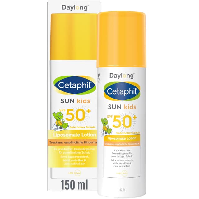 Cetaphil SUN Kids Liposomale Sonnenlotion SPF 50+ 150ml 🌞