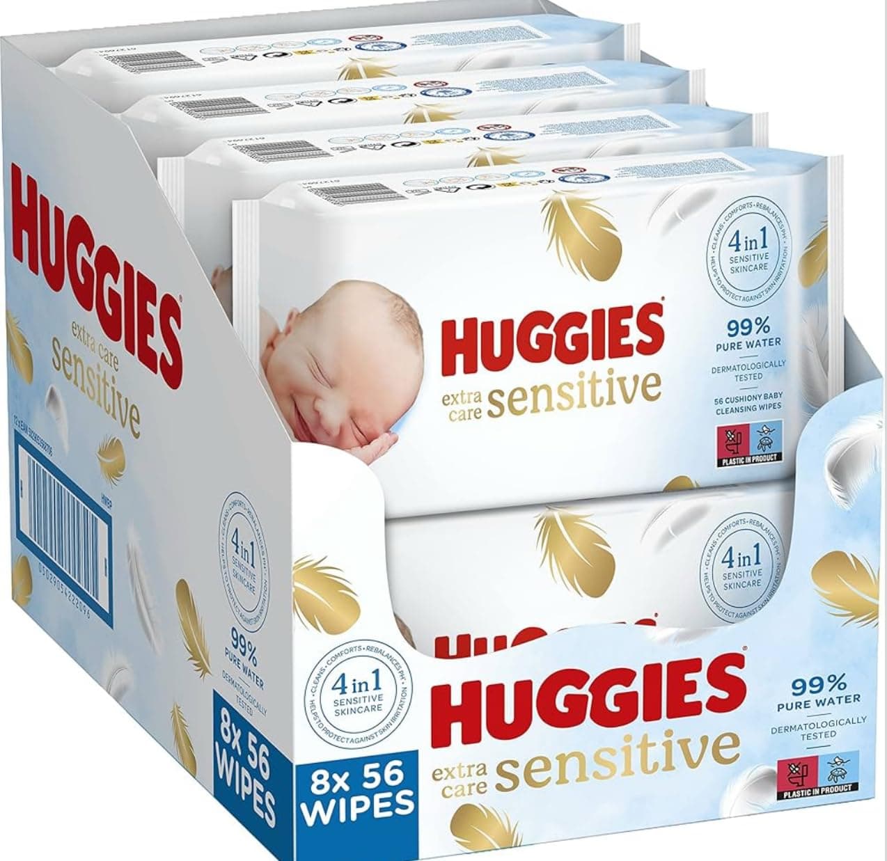 Sparangebot: Huggies Pure Extra Care Sensible Baby-Feuchttücher 🌿👶