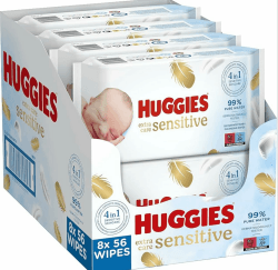 Sparangebot: Huggies Pure Extra Care Sensible Baby-Feuchttücher 🌿👶 Angebot bei HelloDeals