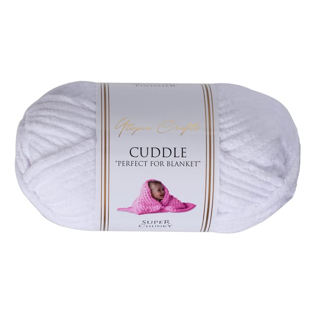 🧶 Utopia Crafts Cuddle Super Chunky Chenille-Garn 🧶