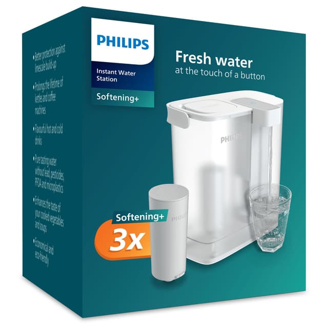 🌊🌿 Philips Wasser-Sofortfilter + 3 Softening+ Filterkartuschen 🌿🌊