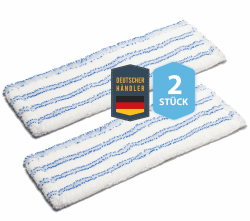 🌟 DOPPELPACK SET - Wischmoppbezug Ersatzbezug für 40 cm Wischmopp Angebot bei HelloDeals