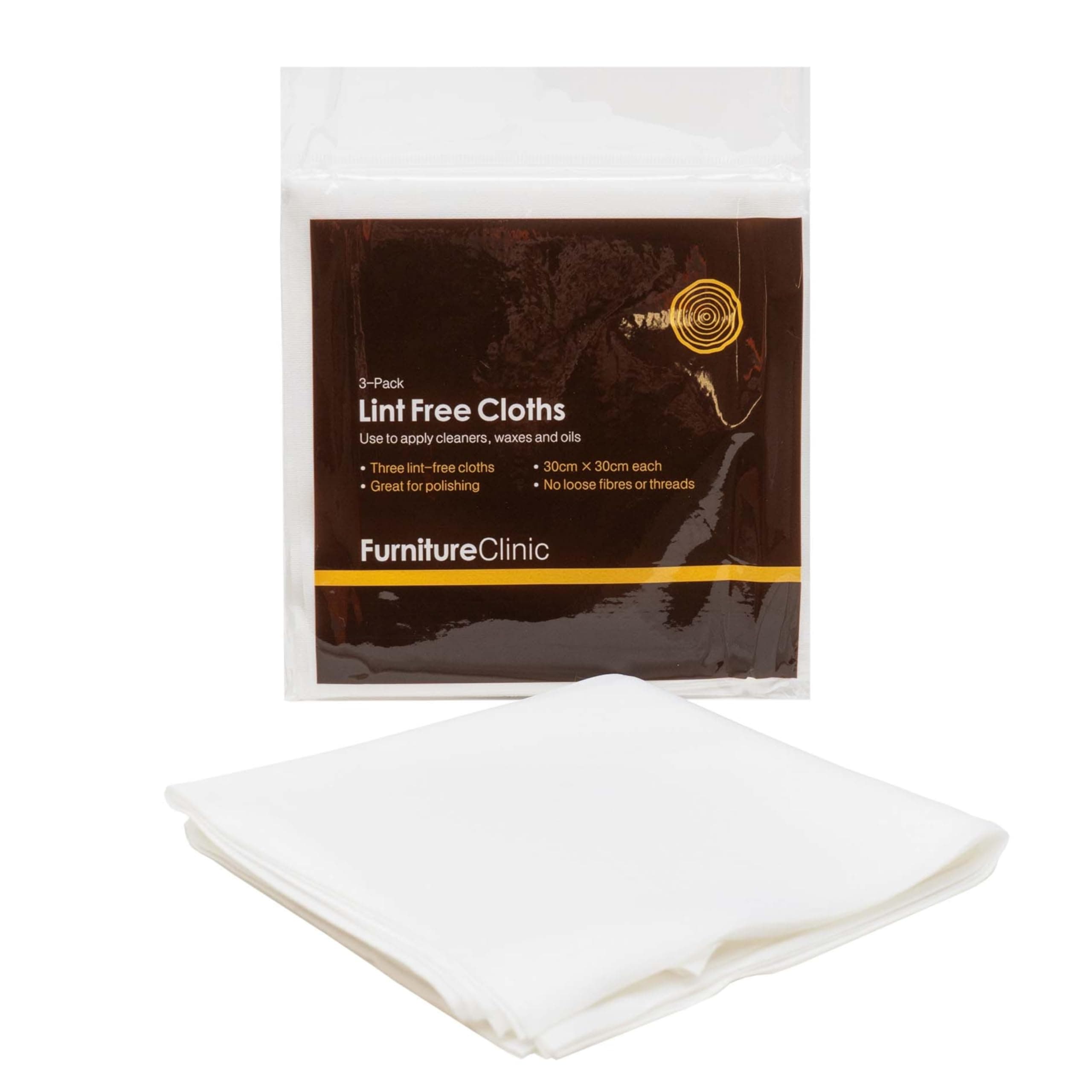 Furniture Clinic Fusselfreie Reinigungstücher im 3er-Pack 🪟