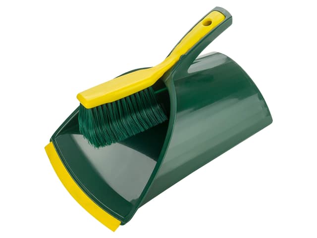 🧹 BÜMAG eG Krallen-Kehrgarnitur 2-teiliges Set GRÜN/GELB