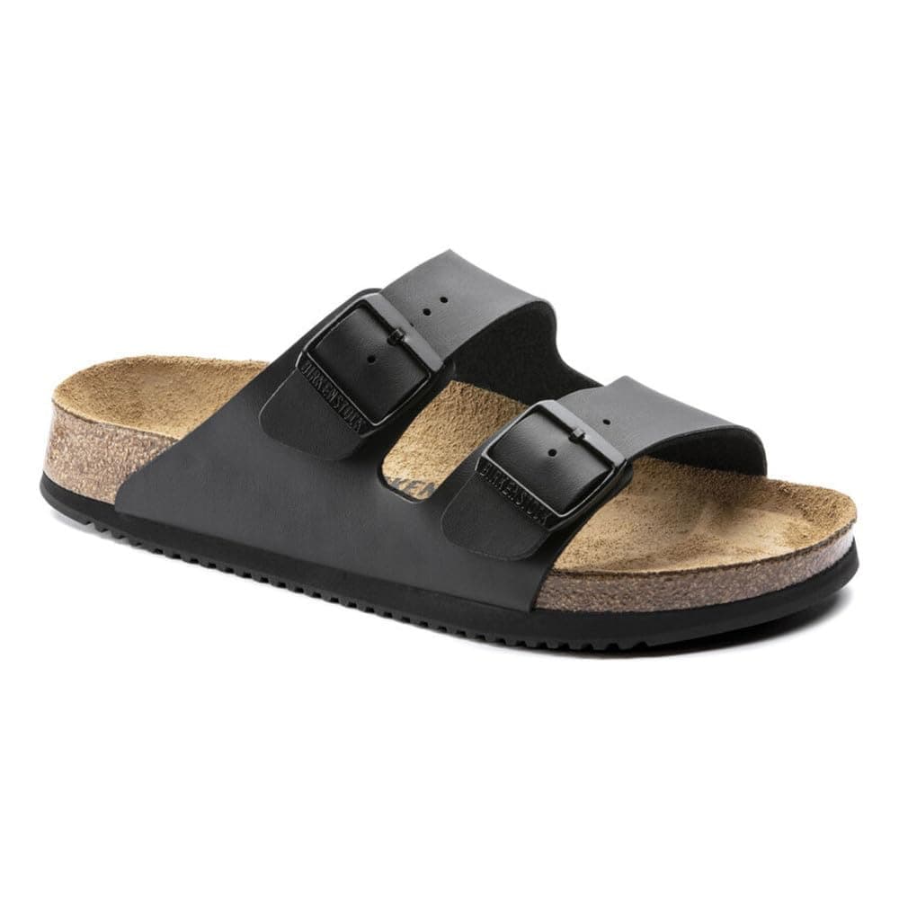 🌟 Super Angebot: BIRKENSTOCK Arizona PROF BF Schwarz Berufsschuhe Sandale 44 EU Schwarz