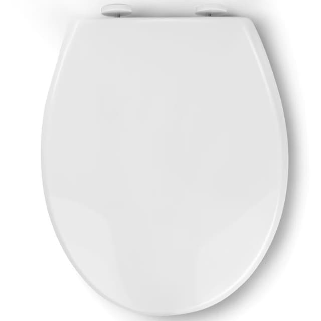 🚽🔧 Pipishell Toilettendeckel, WC Sitz mit Soft-Close Mechanismus und Quick-Release Funktion