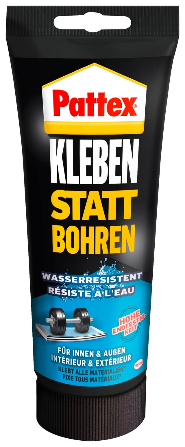 🔨🛠️ Pattex Montagekleber Kleben statt Bohren Wasserresistent 1 x 340g