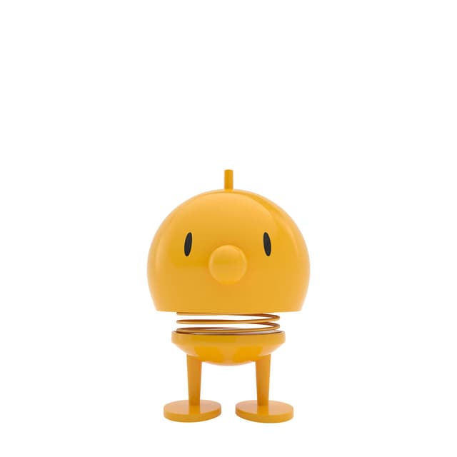 Hoptimist Bumble Wackelfigur & Glücksbringer, Skandinavische Deko Figuren für Wohnzimmer, Schreibtisch, Büro, Bürodeko & Lustige Kleine Geschenke