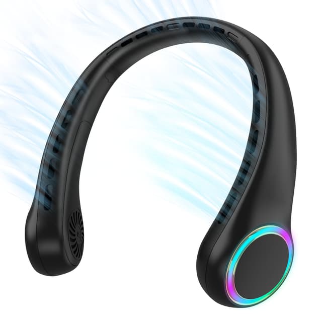 ITSHINY Hals Ventilator | Tragbarer Mini USB Ventilator | Leiser Nackenventilator
