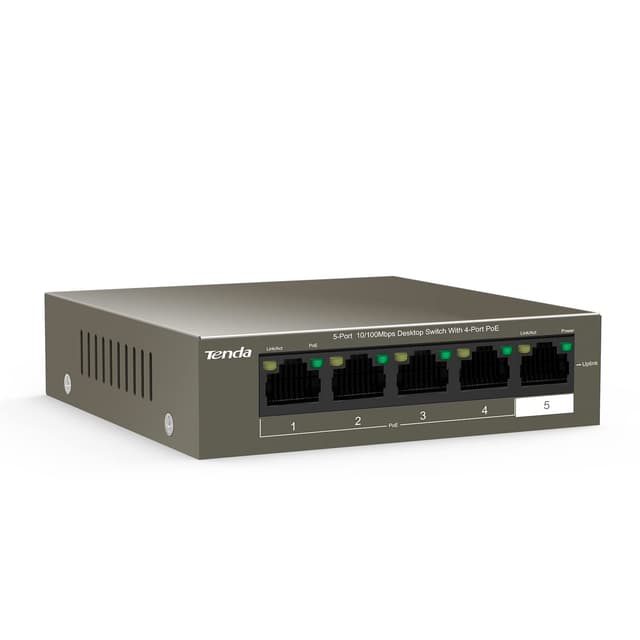 🔌🌐 Tenda 5 Port Fast Ethernet PoE Switch DEAL 🌟