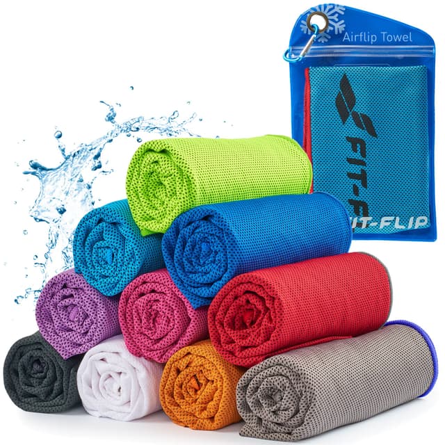 Fit-Flip Airflip Kühltuch - Ice Cooling Towel 🌬️
