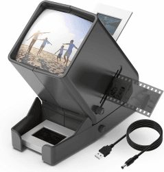 DIGITNOW! 35mm Diabetrachter mit 3-facher Vergrößerung und LED-Beleuchtung Angebot bei HelloDeals