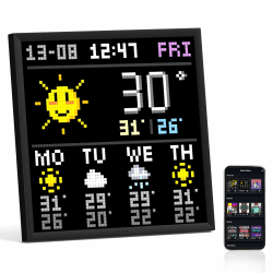 🌟 Divoom Pixoo-64 WiFi Pixel Art Display 🎨 Angebot bei HelloDeals
